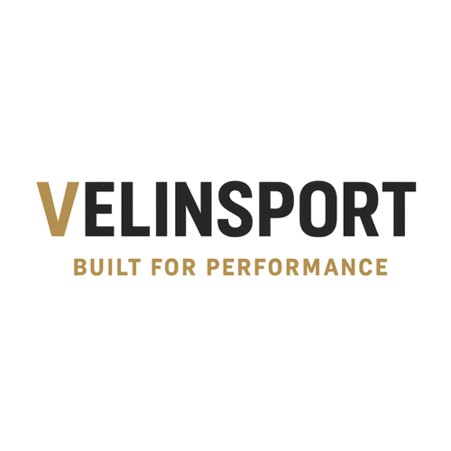 Velinsport logo with 'Built for Performance' text on a white background