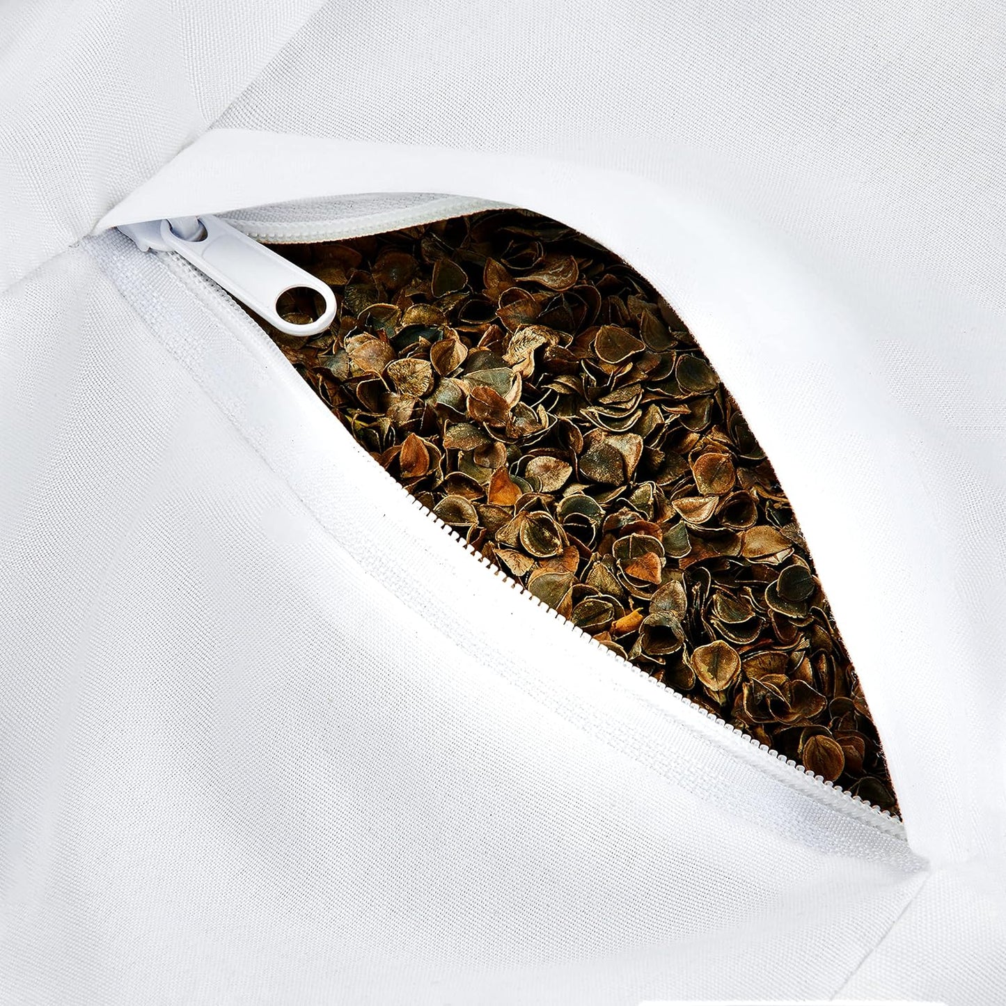 Sedona Zafu Meditation Cushion Filled W/Buckwheat Hulls - Yoga Pillow for Meditation Practices - Machine Washable 100% Cotton Cover & Durable Carry Handle, Round