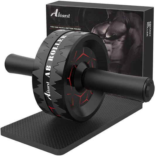 Abiarst Ab Roller Wheel, Abs Workout Equipment for Abdominal & Core Strength ...